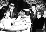 Alan & Theresa, '63 Perkins and Tom with Josephine Musso - 1964